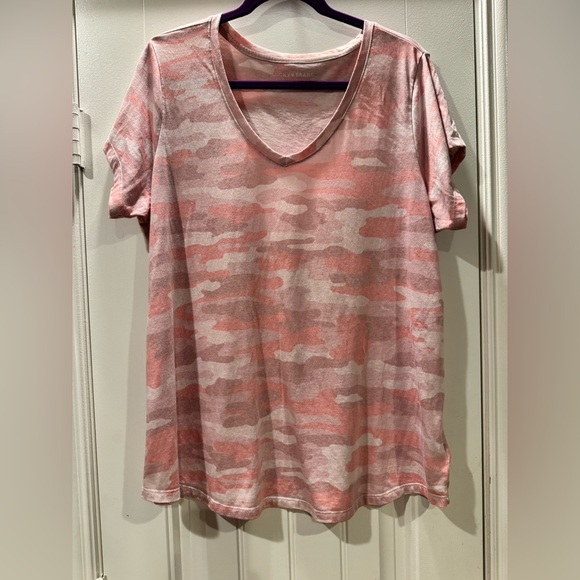 Lucky Brand Tops - Lucky Brand Pink Camo Short Sleeve Tee